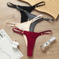 3 Pack Set Women's Panties Cotton Thongs Low Rise G String Solid Color Seamless Female Underpants Lingerie Underwear The Clothing Company Sydney