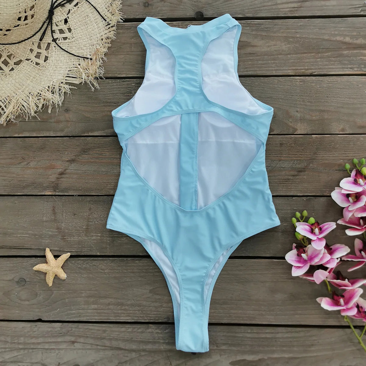 Sleeveless One Piece Swimsuit Sport Style Bodysuit Swimwear Monikini Beach Suit Surfing Wear The Clothing Company Sydney