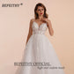 Boho Ivory A Line Lace Wedding Dresses For Bride Women Sleeveless Floor Length Sexy Garden White Bridal Gown The Clothing Company Sydney