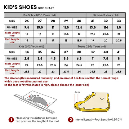 Kids Children's Sports Boys Girls Running Casual Outdoor Breathable Mesh Wear-Resistant Sneakers Basketball shoes. The Clothing Company Sydney