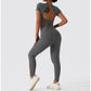 2 Piece Ribbed Yoga Set Women Suit For Fitness Sportswear Seamless Sports Suit Workout Clothes Tracksuit Sports Outfit Gym Clothing Wear The Clothing Company Sydney