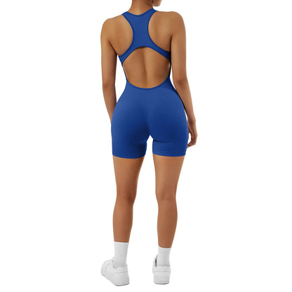 Women Yoga Shorts Sleeveless Sport Romper Bodysuits Summer Yoga Playsuits Gym Fitness Outfit Jumpsuits Activewear The Clothing Company Sydney