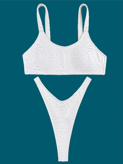 4 Colours Mini Micro Thong Bikini Swimsuit Women's Swimwear Two piece Bikini set Bather Bathing Suit - The Clothing Company Sydney