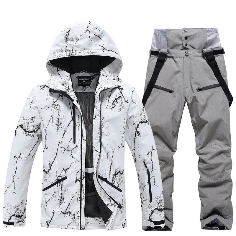 2 Piece Jacket Pants Ski Suit Sets Waterproof Snow Costume Ski Jacket and Pant Set Outdoor Clothing Snowboarding Set The Clothing Company Sydney
