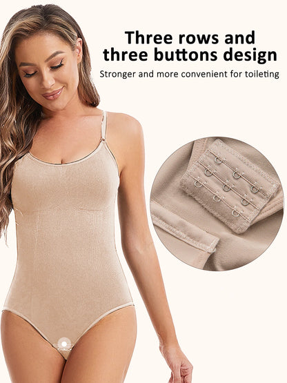 Women's Shapewear Seamless Full Body Shaper Smooth Out Bodysuit High Elastic Body Suits - The Clothing Company Sydney