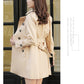 Spring And Autumn Women's Mid-Length Trench Coat Tie-In Jackets Coats The Clothing Company Sydney