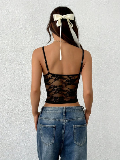 Y2k Strapless Corset Tops Summer Black Off Shoulder Tank Lace Camisole Sleeveless Tube Top Skinny Fit Bustier Clothes The Clothing Company Sydney