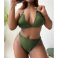 Ribbed Bikini Large Size Plus Size Women Swimsuit Two piece Bikini set Bather Bathing Suit Swimwear The Clothing Company Sydney