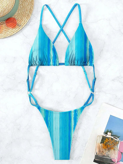 Extreme Mini Micro String Women Swimwear One Piece Swimsuit Female Cross Backless Monokini High Cut Bathing Suit The Clothing Company Sydney