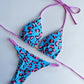 2 Piece Halter Micro Bikini Thong Swimsuit Women's Swimwear Bandage Brazilian Bathing Suit