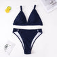 2 Piece Bikini Solid Plus Size Swimwear Two-Pieces Swimming Suit For Women Beach Brazilian Bathing Suits Bikini Set The Clothing Company Sydney