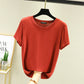 Modal O-Neck T-shirt Short sleeve Women's Summer Casual Basic T shirt Loose Tee Tops The Clothing Company Sydney