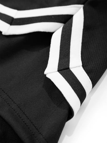 2 in 1 Summer Men's Sports Elastic Waist Basketball Training Shorts Fitness Running Breathable Quick Dry Sportswear Bottoms