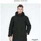 Men's parka jacket windproof warm outerwear Thicken puffer coat for winter