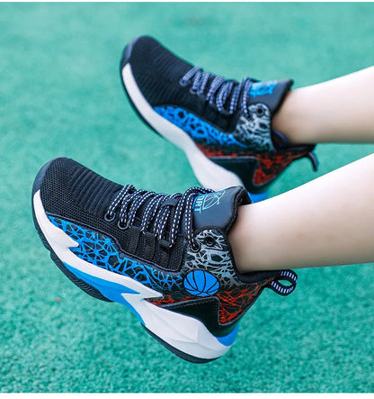 Kids Children's Sports Boys Girls Running Casual Outdoor Breathable Mesh Wear-Resistant Sneakers Basketball shoes. The Clothing Company Sydney