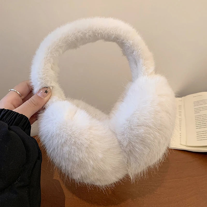 Solid Soft Plush Ear Keep Warmer Winter Earmuffs For Women Men Fashion Outdoor Earflap Protection Ear-Muffs Ear Cover The Clothing Company Sydney