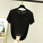 Modal O-Neck T-shirt Short sleeve Women's Summer Casual Basic T shirt Loose Tee Tops The Clothing Company Sydney