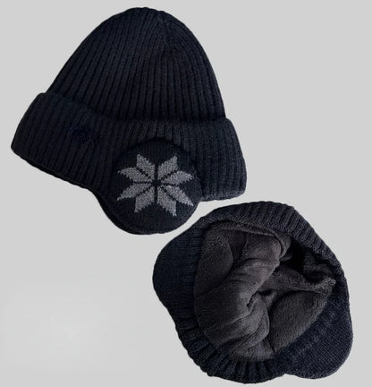 Men Women Winter Warm Plush Knitted Snow Fashion Hat Unisex Outdoor Ear Protection Caps Beanies Skulls