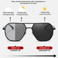 Fashion Aluminum Photochromic Sunglasses Men Women Polarised Sun Glasses Chameleon Anti-glare Driving Sunglasses