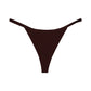 Women's Seamless Underpants Ice Silk Thongs Low Waist Bikini T-back Solid Color Traceless G-String Panties The Clothing Company Sydney