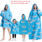 Family Hoodie Blanket for Winter Large Oversize Hoodie for Adult and Child Wearable Hooded Blanket The Clothing Company Sydney