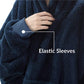 Winter Hooded Sweater Blanket Women's Oversized Fleece Blanket With Sleeves Large Pocket Warm Thick TV Hoodie Robe The Clothing Company Sydney