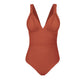 Backless Monokini Swimwear 2023 Bathing Suits Beachwear V-neck Ruched One-Piece Swimsuit The Clothing Company Sydney