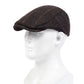 Fashion Plaid Stripe Newsboy Cap for Men Women Flat Ivy Vintage Hat Irish Outdoor Beret Hat