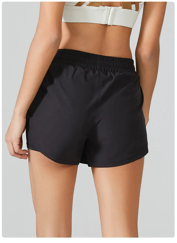 Women's Yoga Shorts Fitness Elastic Running Workout Ladies Gym Sport Inner Layer Shorts Fitness Sportwear The Clothing Company Sydney