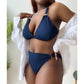 Ribbed Bikini Large Size Plus Size Women Swimsuit Two piece Bikini set Bather Bathing Suit Swimwear The Clothing Company Sydney