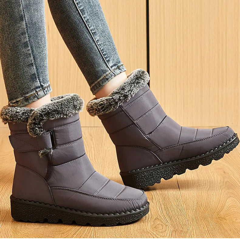 Women's Ankle Fur Snow Winter Boots The Clothing Company Sydney