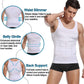 Men's Body Shaper Vest Shirt Abs Gym Workout Compression Tank Top Sleeveless Shapewear