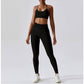 Seamless Athletic Wear Women Yoga Set 2 Piece Workout Tracksuit Sport Bra Gym Suits Fitness High Waist Running Leggings Sports Sets The Clothing Company Sydney