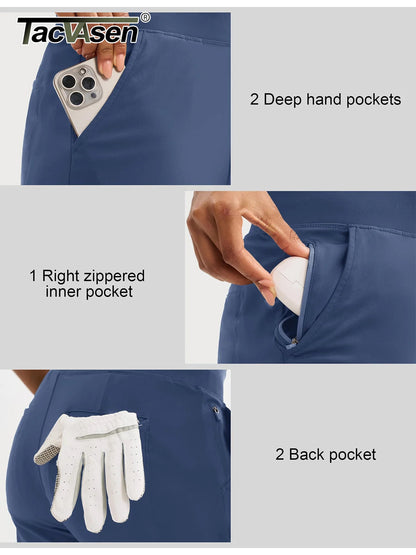 UPF 50+ Golf Pants Women's Lightweight Quick Dry Stretch Pants High Waist Work Athletic Casual Pants The Clothing Company Sydney