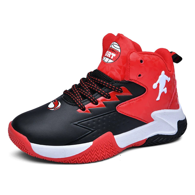 Kids Children‘s Basketball Shoes Non-slip Breathable Basketball Training Sneakers Lace-up Boys Girls Basketball Boots Athletic Shoes The Clothing Company Sydney