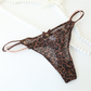 G-String For Women Mile Silk Cute Thongs Panties leopard Zebra Paisley Ladies Low-Waisted Seamless Underwear The Clothing Company Sydney