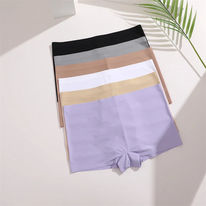 Women's Seamless Panties Sports Boxers Underwear Briefs Lingerie Intimate Underpants Boyshorts
