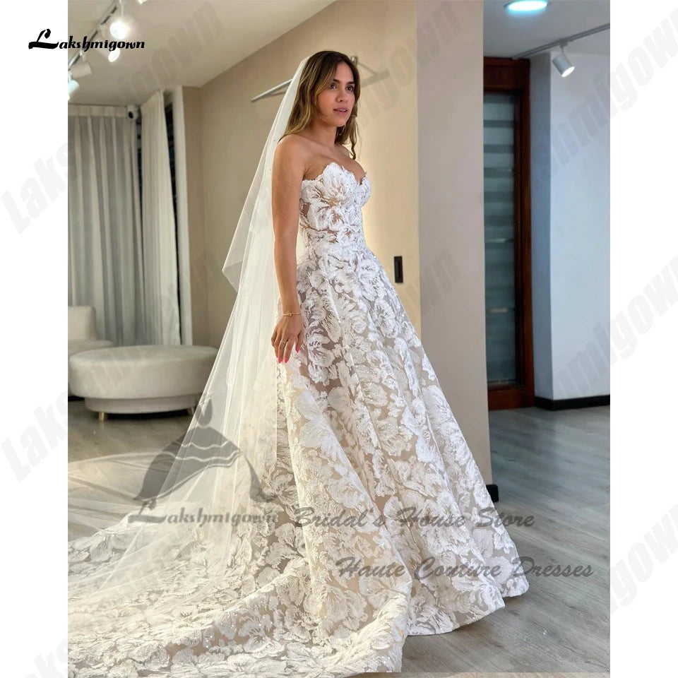 Luxury Lace Boho Wedding Gowns Off The Shoulder Robe Mariee Sparkly Champagne Bridal Dresses The Clothing Company Sydney