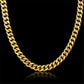 Neck Heavy Gold Chain For Men Women UnisexBig Long Necklaces Male Gold Silver Colour Hip hop Stainless Steel Cuban Chain Necklace The Clothing Company Sydney