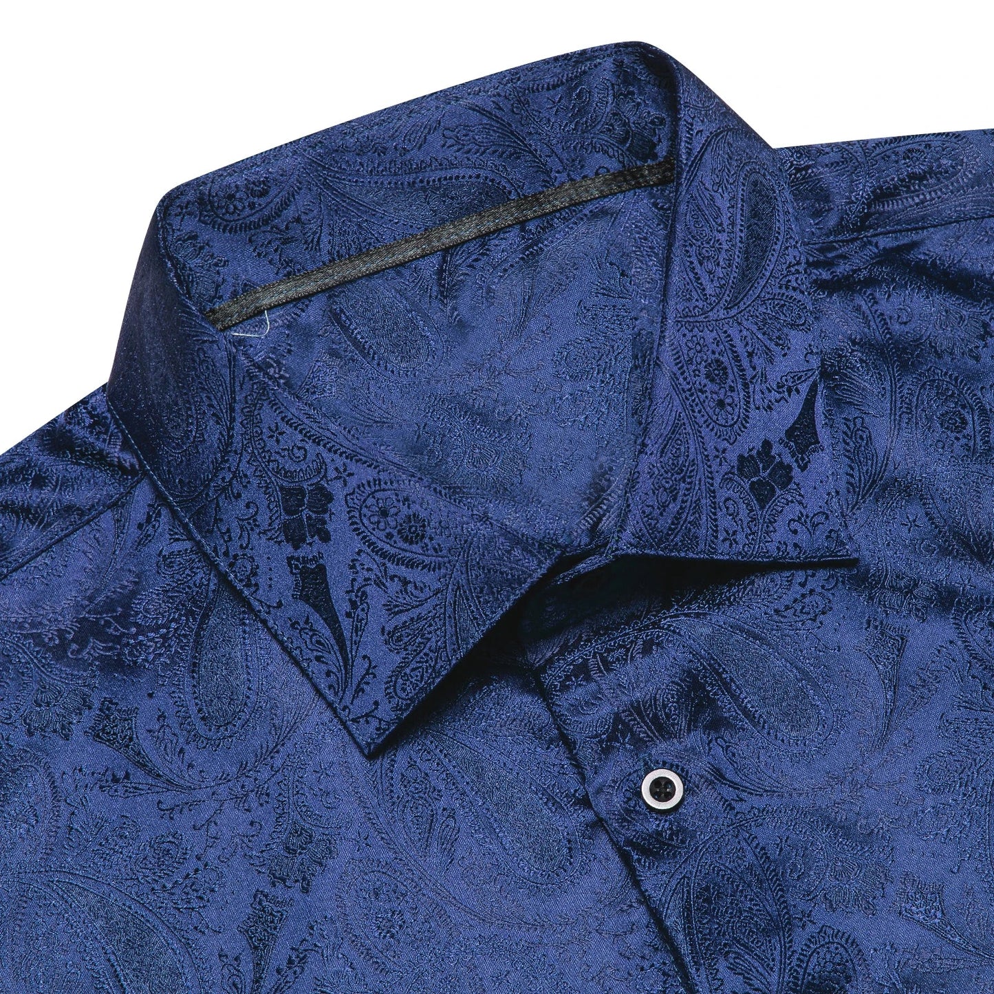 Men's Paisley Teal Blue Pink Grey Shirts Long Sleeve Dress Shirt Blouse for Male Wedding Party Banquet Office Dress Shirt The Clothing Company Sydney
