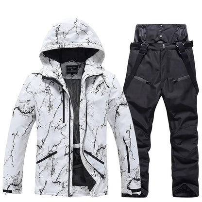 2 Piece Jacket Pants Ski Suit Sets Waterproof Snow Costume Ski Jacket and Pant Set Outdoor Clothing Snowboarding Set The Clothing Company Sydney