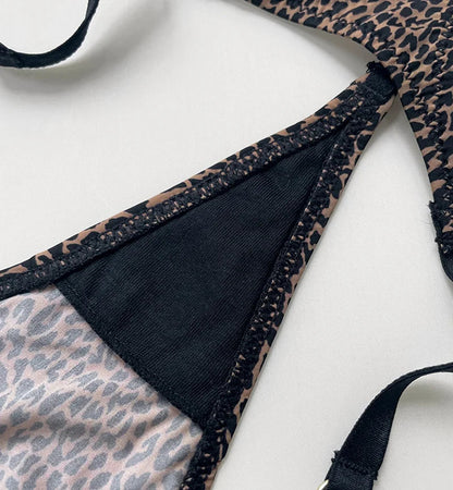 Ice Slik Low Waist G String Printed Womens Panties Sexy Briefs Thong T-back Underwear Female Lingerie The Clothing Company Sydney