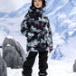 Children's Snow Suit Outfit Wear Outdoor Waterproof Windproof Warm Costume Winter Snowboarding Ski Jacket and Strap Pant Boys and Girls The Clothing Company Sydney