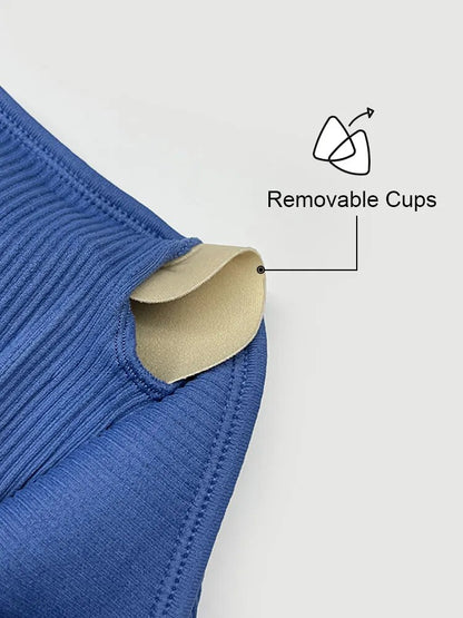 2 Piece Seamless Women Sport Suit Fitness One Shoulder Yoga Set Push Up Bra Workout Gym Shorts Running Clothing Sportswear Tracksuit The Clothing Company Sydney