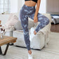 Marbling Tie-Dye Yoga Pants Sports Leggings Exercise Running Fitness High Waist Seamless Gym Leggings Women's Workout Tights The Clothing Company Sydney