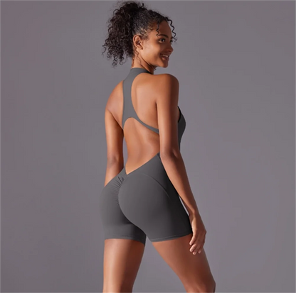 One Piece Jumpsuit Yoga Romper Running Fitness Suit