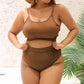 Elegant 7 Colours Bikini Plus Size Large Size Swimwear Women Swimsuit Two-piece Bikini set Bather Bathing Suit The Clothing Company Sydney