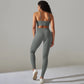 Seamless Ribbed Women's Sportswear Two Piece Yoga Set High Waist Gym Leggings Crop Top Fitness Sports Suits Acid Wash Activewear The Clothing Company Sydney