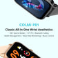 P81 Smart Watch Ultra 1.9 inch Screen 24H Health Monitor 100+ Sports Modes Bluetooth Smartwatch Men Women