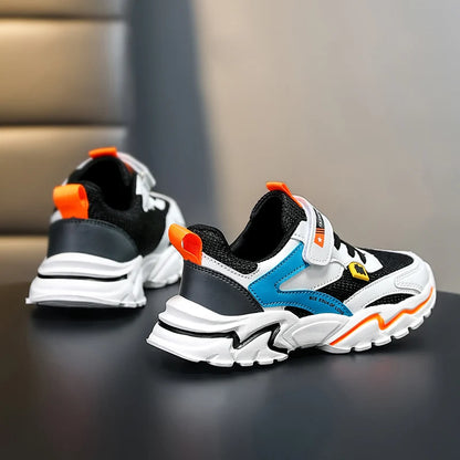 Kids Boy's Girls's Summer Mesh Breathable Sneakers Anti-Skid Outdoor Children Sport Running Shoes